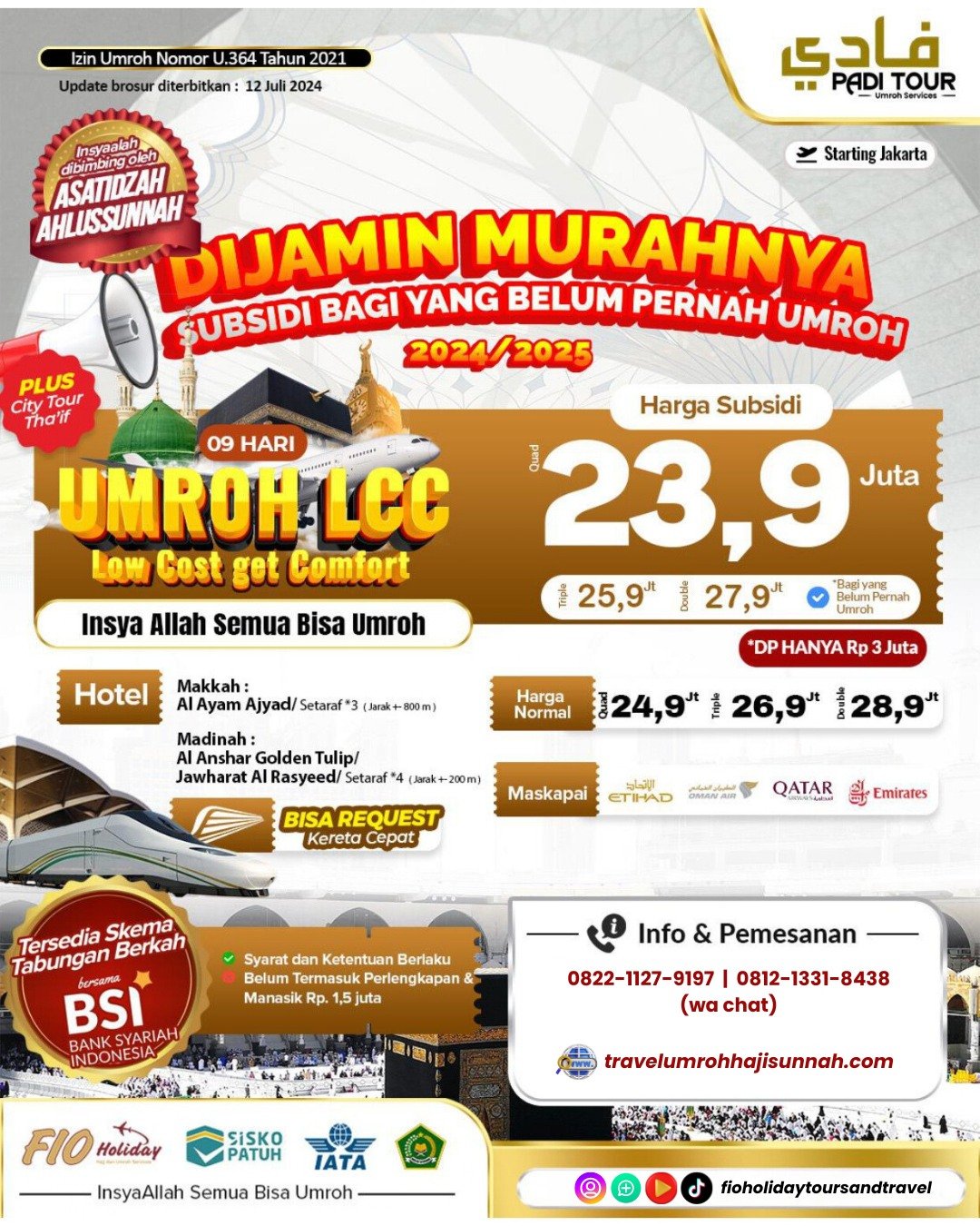 LCC-umroh-hemat-terjangkau-hotel-dekat-masjidil-haram-dan-masjid-nabawi-travelumrohhajisunnah.com-082211279197-1